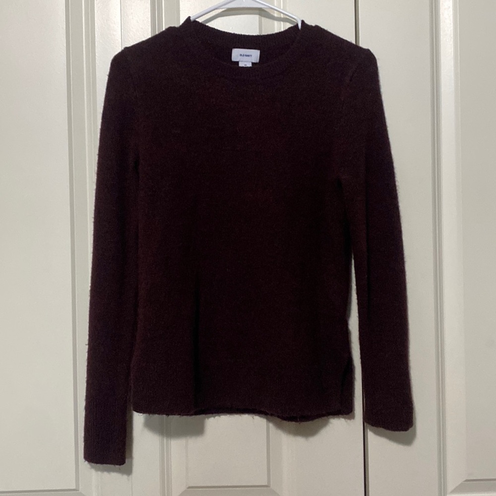 Maroon old navy sweater extra small